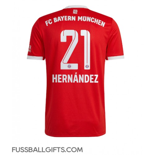 Bayern Munich Lucas Hernandez #21 Fußballbekleidung Heimtrikot 2022-23 Kurzarm